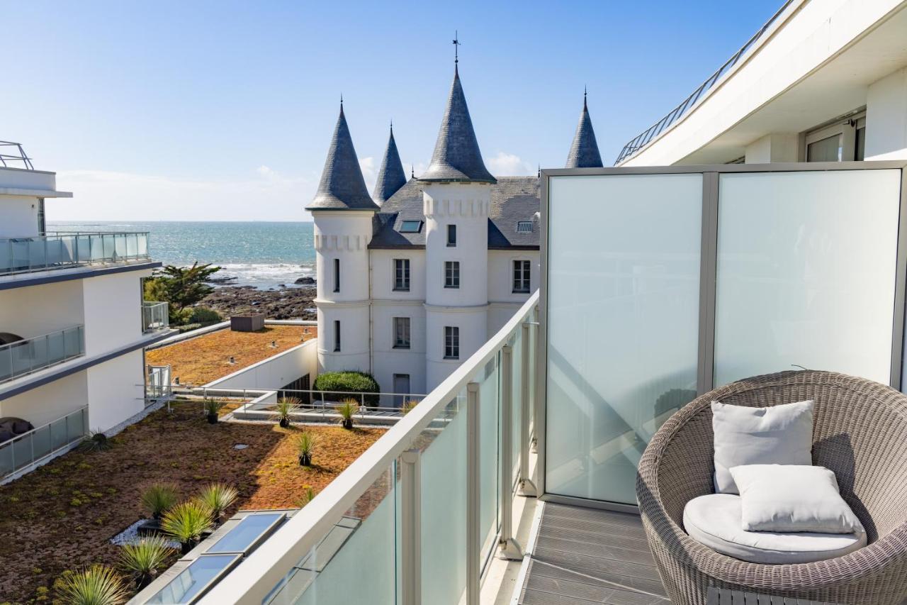 Hotel Chateau Des Tourelles - Relais Thalasso & Spa Pornichet Luaran gambar
