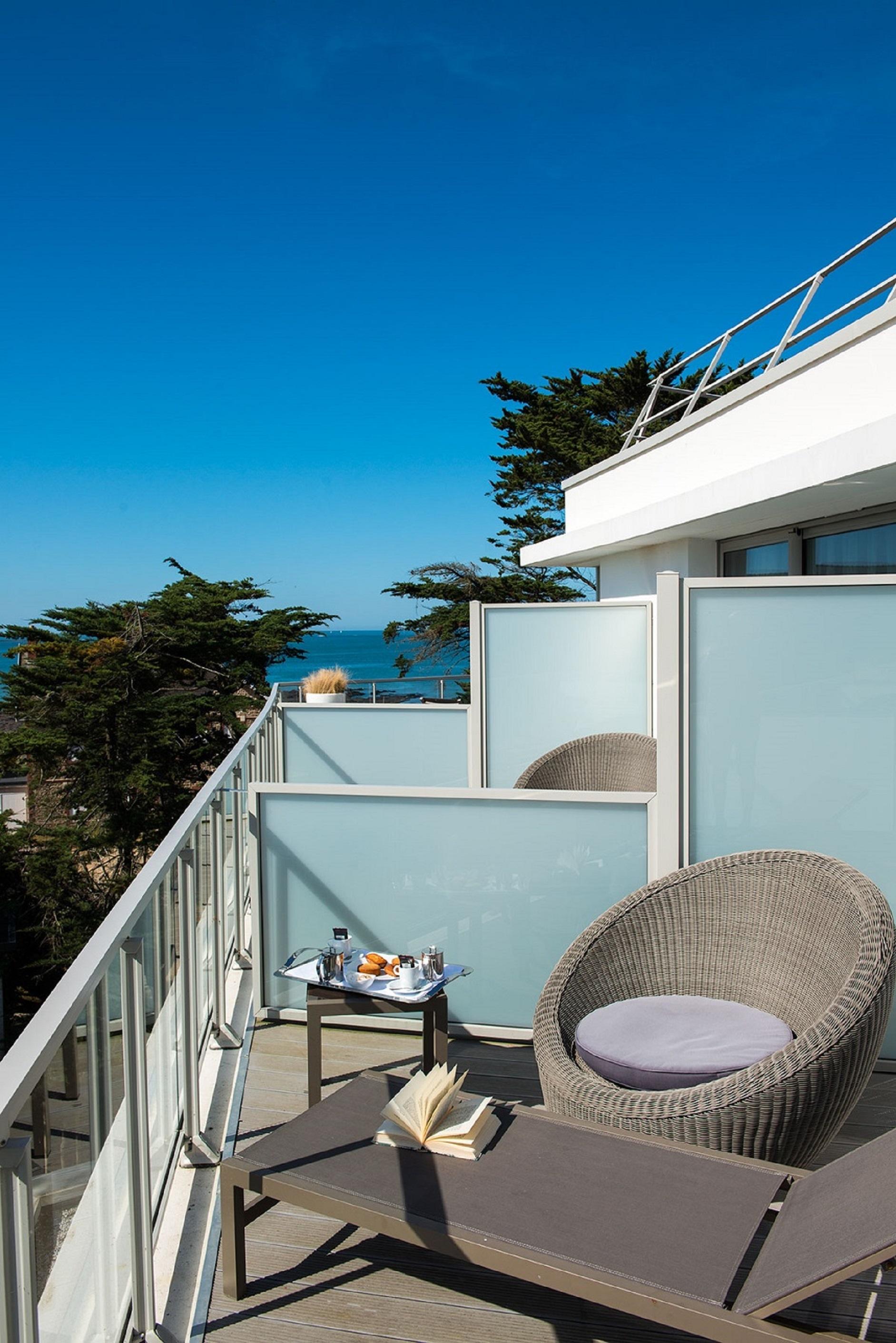 Hotel Chateau Des Tourelles - Relais Thalasso & Spa Pornichet Luaran gambar