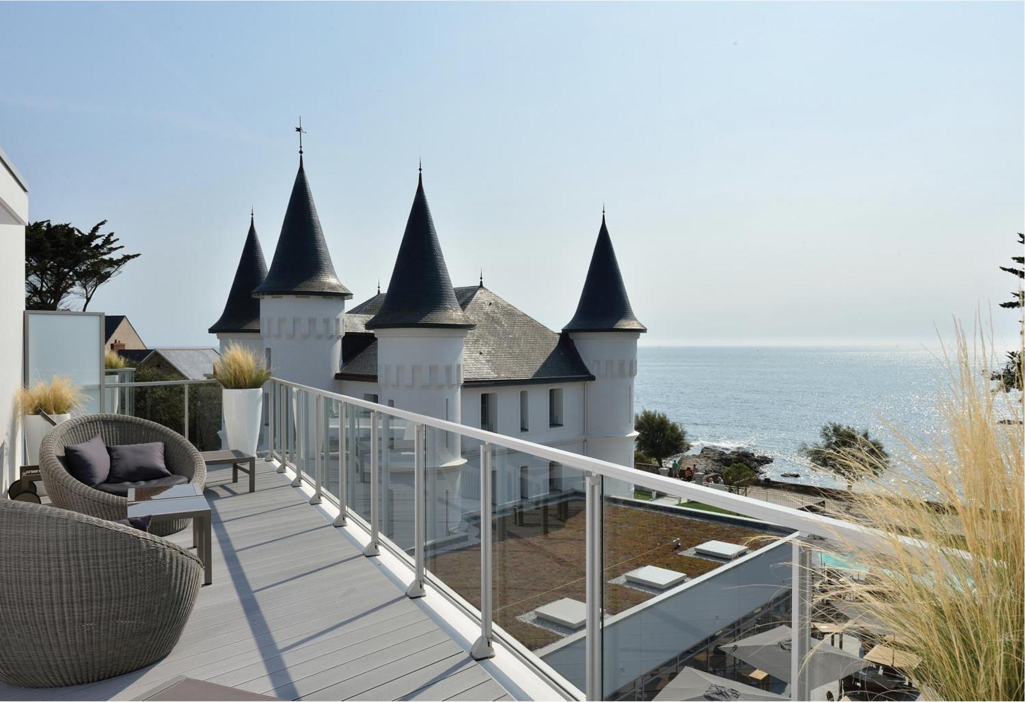 Hotel Chateau Des Tourelles - Relais Thalasso & Spa Pornichet Luaran gambar