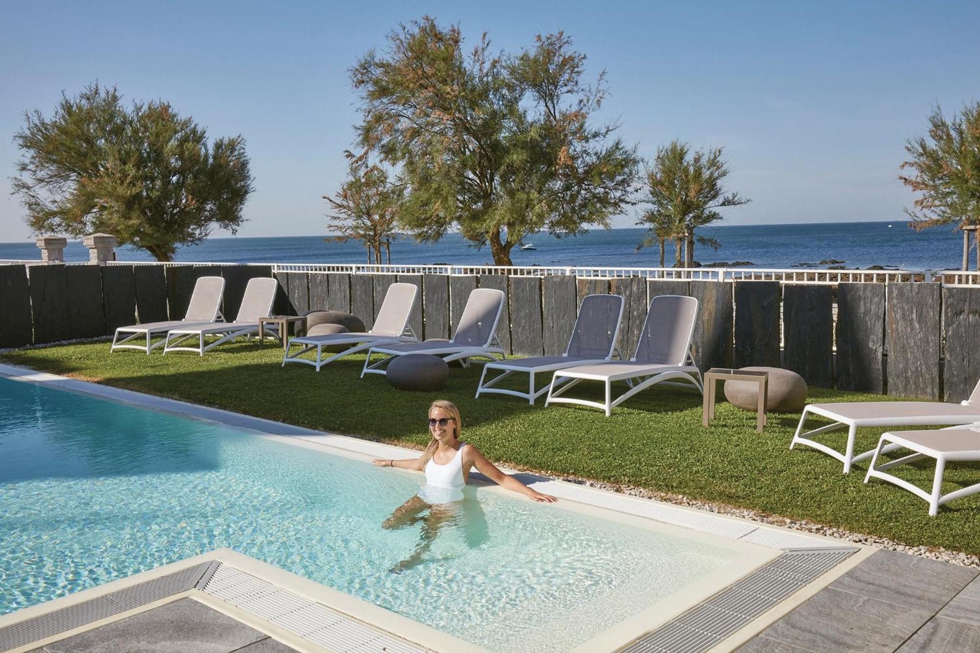 Hotel Chateau Des Tourelles - Relais Thalasso & Spa Pornichet Luaran gambar