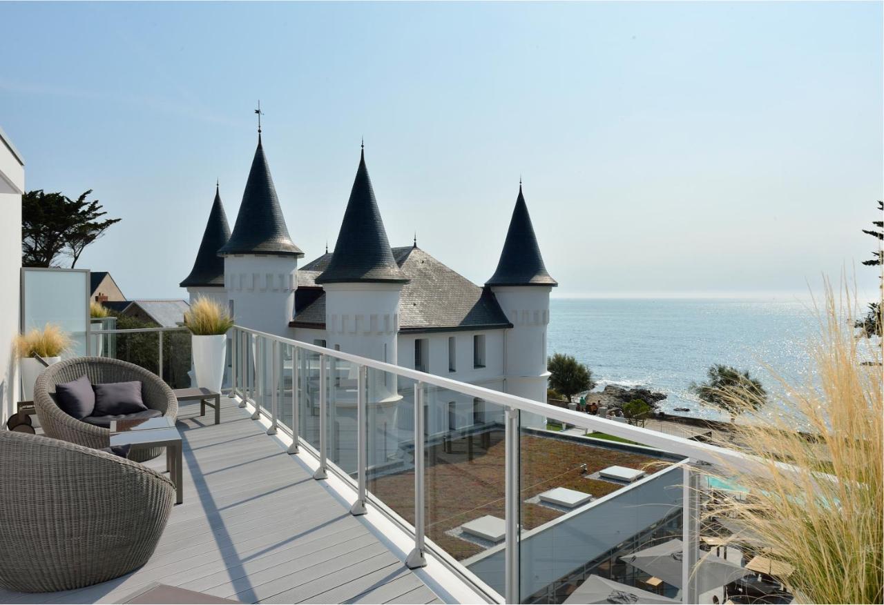 Hotel Chateau Des Tourelles - Relais Thalasso & Spa Pornichet Luaran gambar